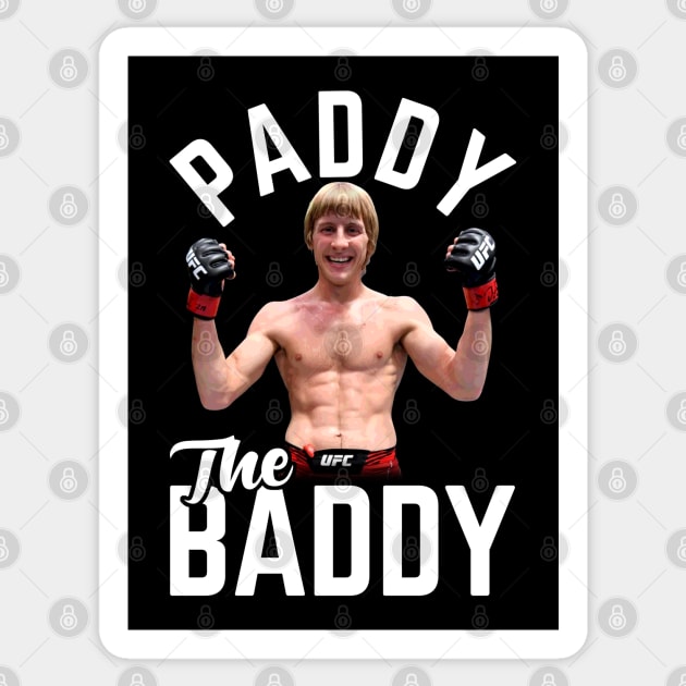 Paddy ''The Baddy'' Pimblett Sticker by MMAMerch